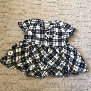 Genuine Kids | Gingham Babydoll Blouse